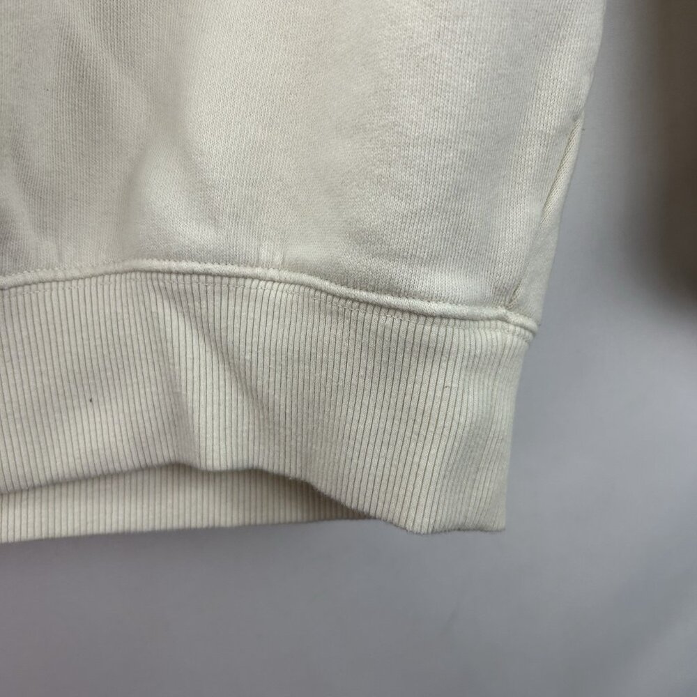 Clare V. Sweatshirt Pullover Women's M Cream Le Weekend Embroidered Crewneck - Picture 11 of 13